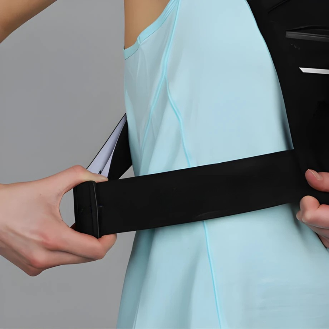 Løpevest med mobilholder