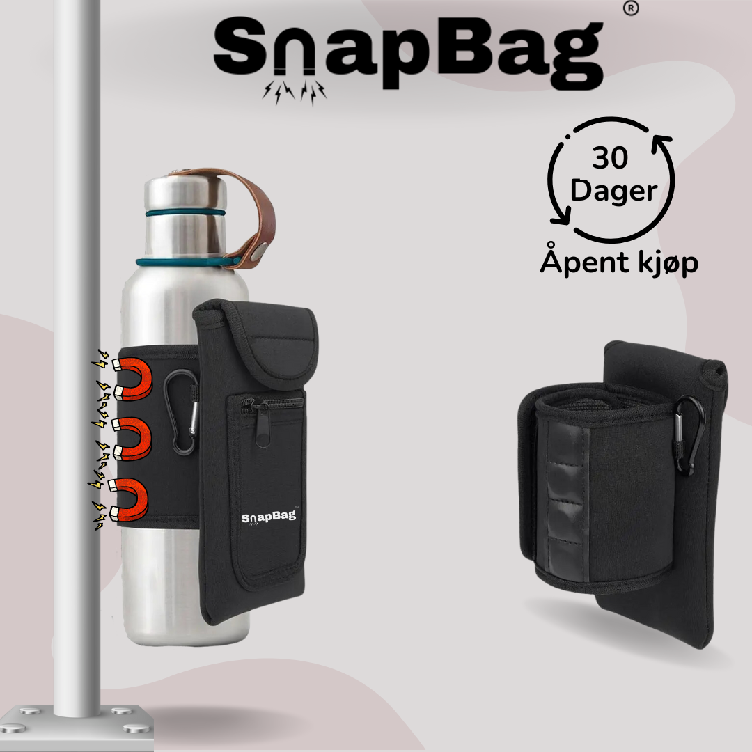 Gymbag, SnapBag fra Sportura, back side