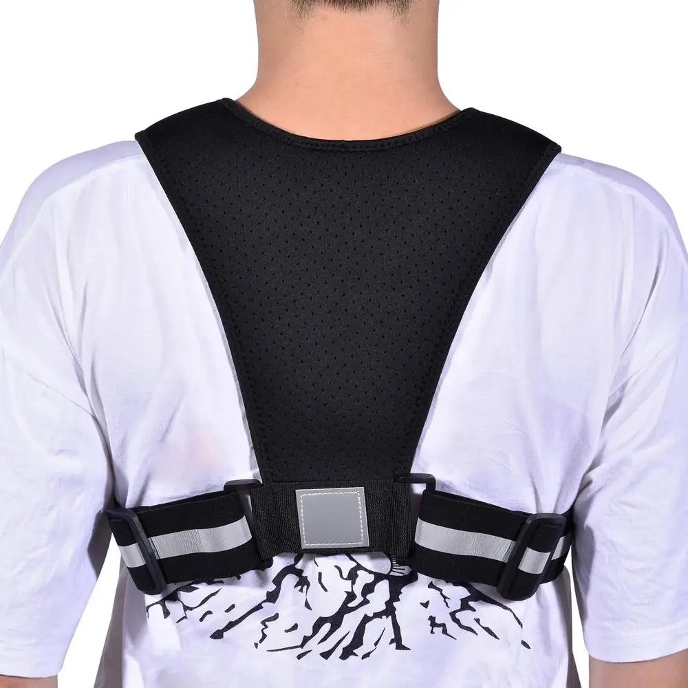 Løpevest med mobilholder