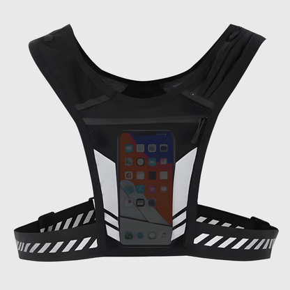 Løpevest med mobilholder - 