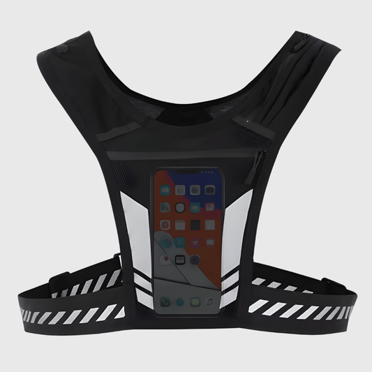 Løpevest med mobilholder - 