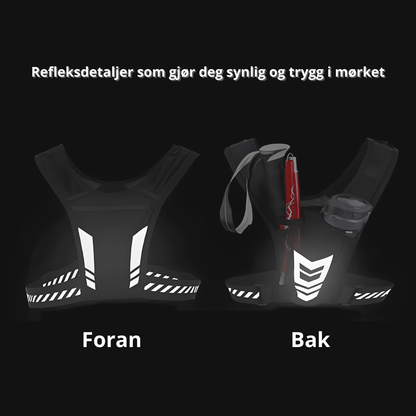 Løpevest med mobilholder - 
